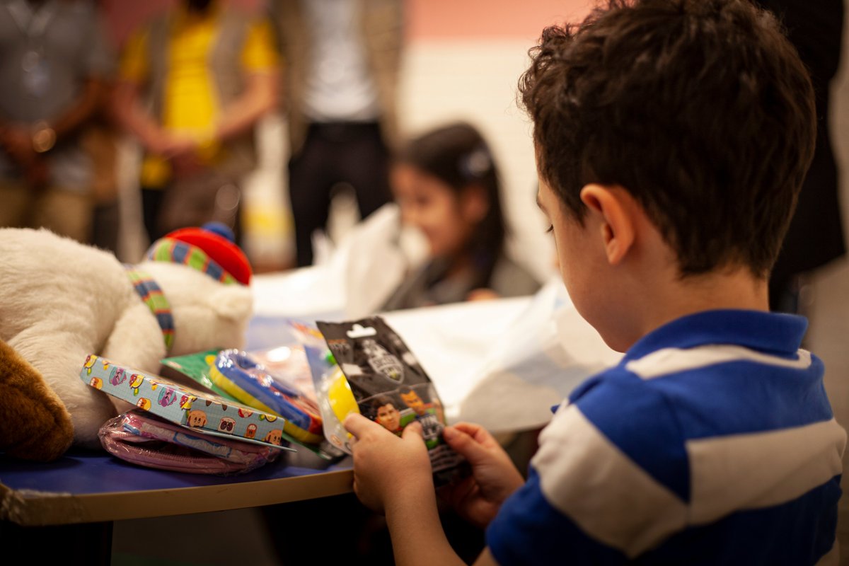 During our distribution at Emirates Autism Center in Erbil, we supported the centre with needed furniture and hygiene products. Besides this, each of the 80 mentored children got toys! We are happy to share their joy! #nonprofit #bringhope #donation #foundation #autismawareness