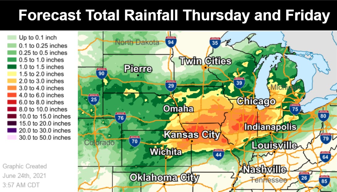 The flash flood risk is increasing for the next couple of days across ...
