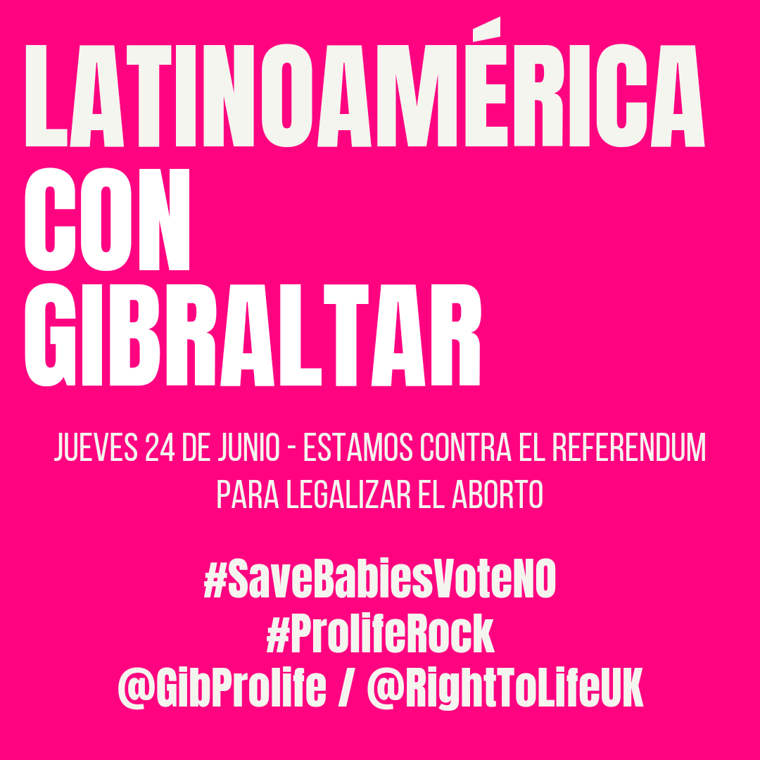 castelarprovida's tweet photo. ¡Buen día! ¡A tuitear!
¡GIBRALTAR ES PROVIDA!
#SaveBabiesVoteNO
#ProLifeRock 👇👇👇 https://t.co/7S5XO9KuIO