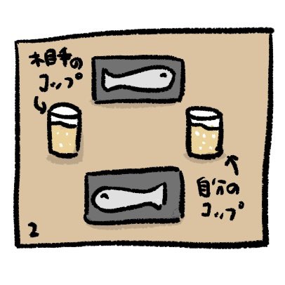 コロナ前ですが飲み会で対面の距離が近いと高確率でやっちゃう 