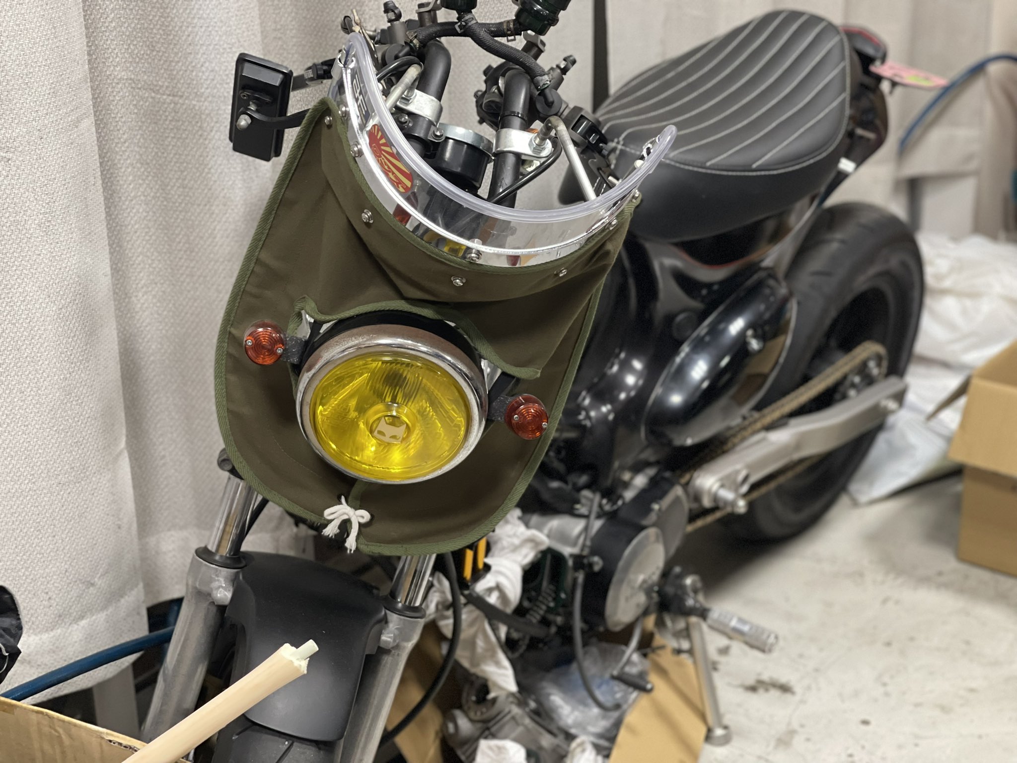 ホンダ シャリー cf50 ダックス 4ミニ 4mini 旧車 族車 旧車會 （DOHC  