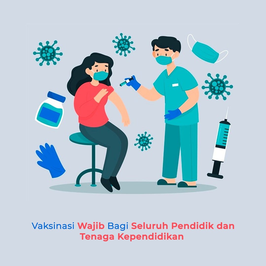 *Vaksinasi Wajib Bagi Seluruh Pendidik dan Tenaga Kependidikan*

selengkapnya 
probolinggokab.go.id/vaksinasi-waji…
