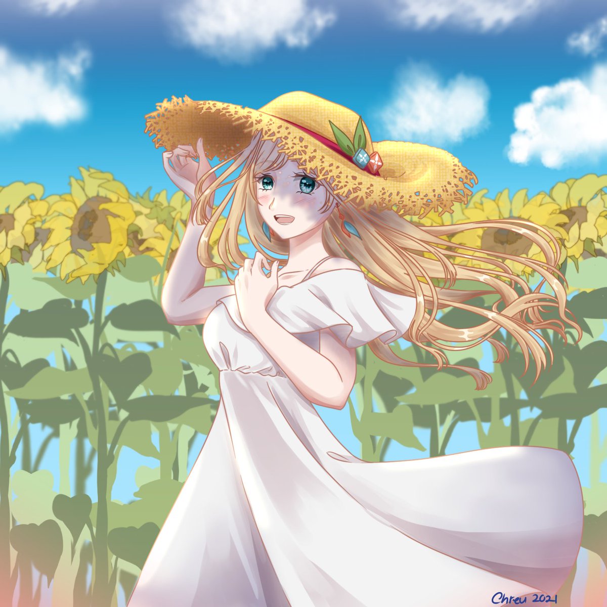 chreu_'s tweet photo. Summer Layla~
🕰️🌺🌻
#Layl_Art https://t.co/oUy8CZr1fI