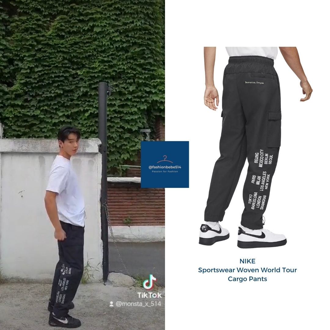 pantalon cargo nike world tour