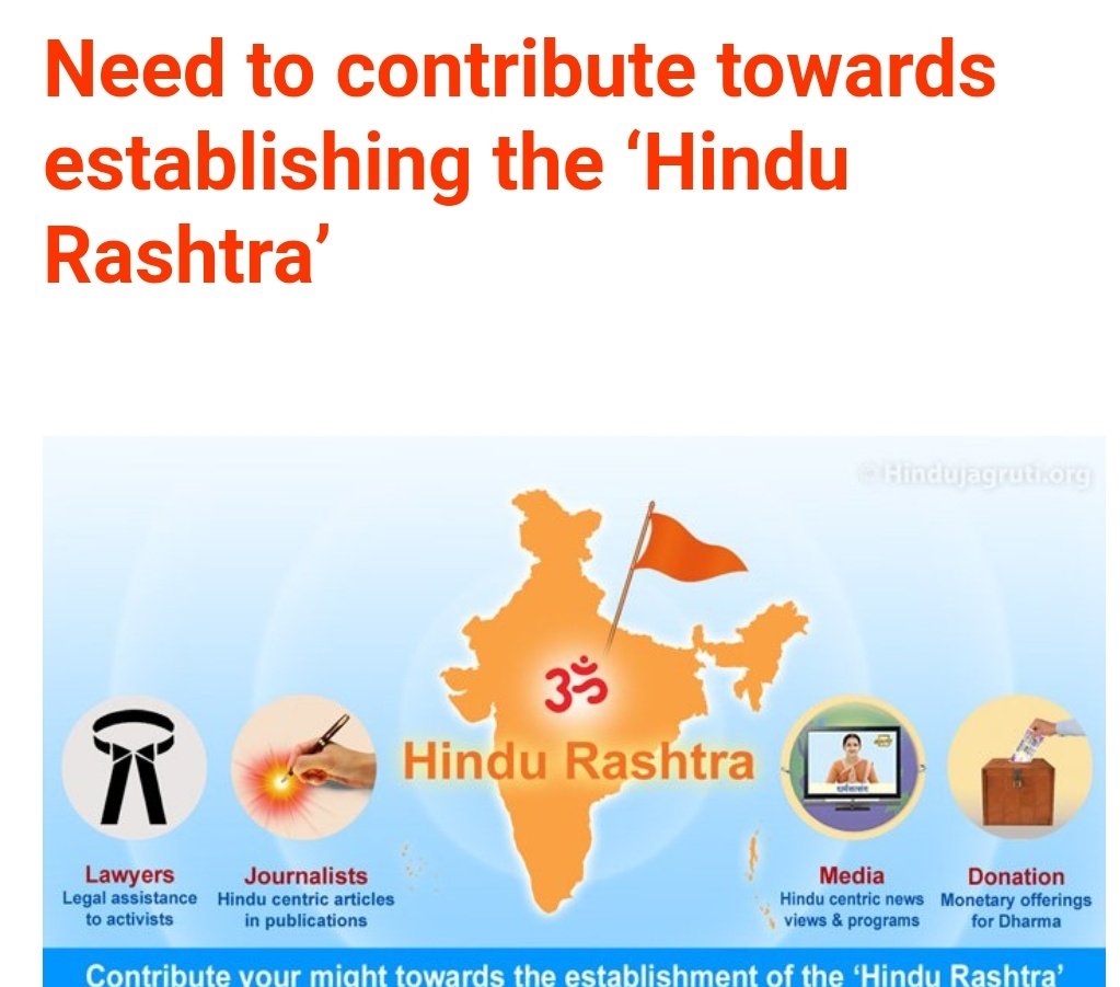 VinayaBhat15's tweet photo. If the Hindu society is awakened from the perspective of Dharma, it can contribute to the protection of Dharma.
And establish a strong Hindu Nation
#Need_Hindu_Rashtra https://t.co/fzDl0PsFlf