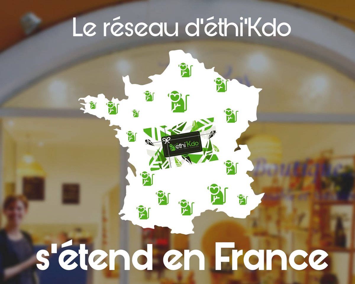 [ Conso durable ] Des dizaines de commerces de proximité partenaires d'éthi'Kdo depuis les 3 derniers mois ! 🔥

A Lille, Strasbourg, Niort, mais aussi Saint-Florent-sur-Auzonnet, Lunéville... Retrouvez tous nos partenaires éthiques et solidaires sur le site d'éthi'Kdo 🙌