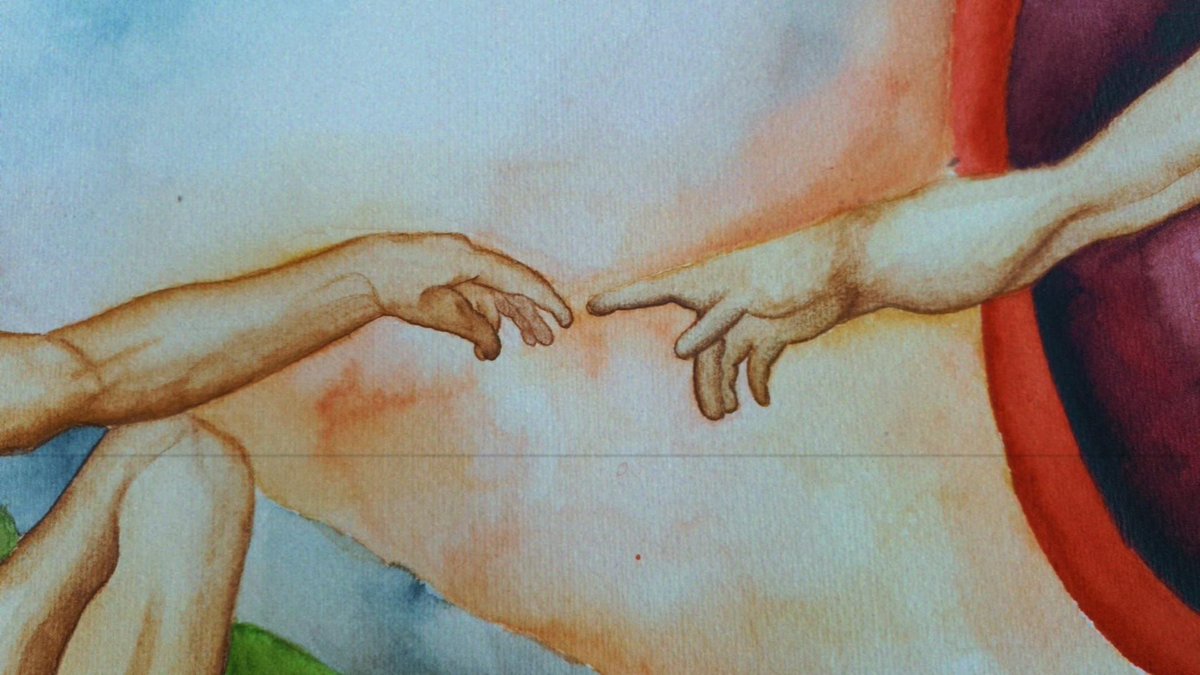Ceeliaa_g's tweet photo. El mejor de los dones si yo volviese a nacer quisiera ser como tu, artista"
Palabras del papa Julio II a Miguel Ángel tras terminar su famosa obra La creación de Adán https://t.co/bGX6fq5GIt