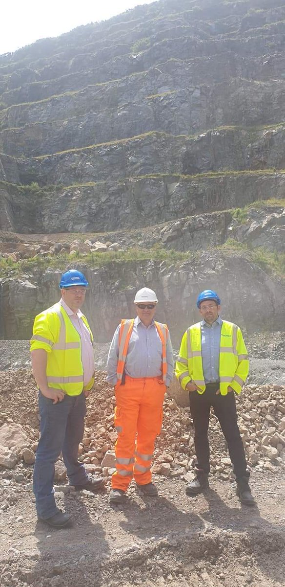 Ronez_Ltd's tweet photo. Today we welcomed Phil and Michael from Quantum Building Supplies in Jersey for a tour of the #Ronez Quarry, blockplant, ready-mixed #concrete and #asphalt plants. https://t.co/50X0rzZs9I