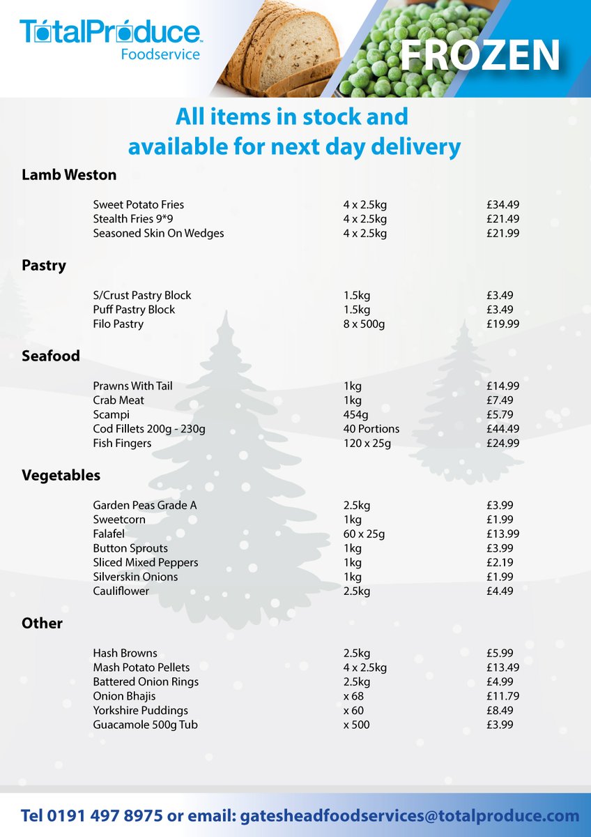 dolegateshead's tweet photo. Did you know?! ๐
#totalbargain #totalstock #totalfrozenlines https://t.co/s5AJxhibGj