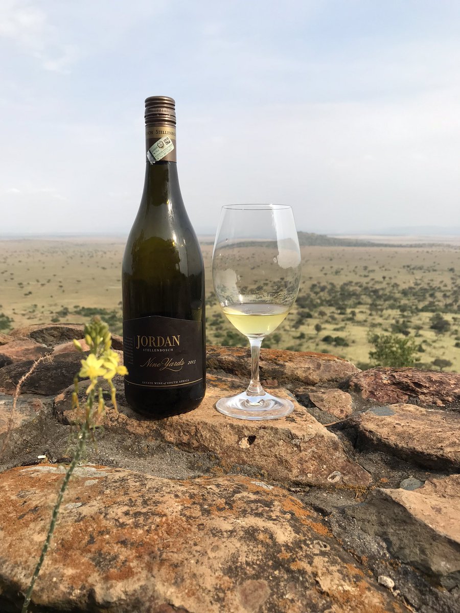 Absolutely superb Chardonnay by Gary & Kathy Jordan - Jordan Wines Nine Yards Chardonnay 2013, Stellenbosch, South Africa. Rich modern defined style with a perfect line of freshness. Overlooking the magical Serengeti. @Jordan_Wines @JordanGary