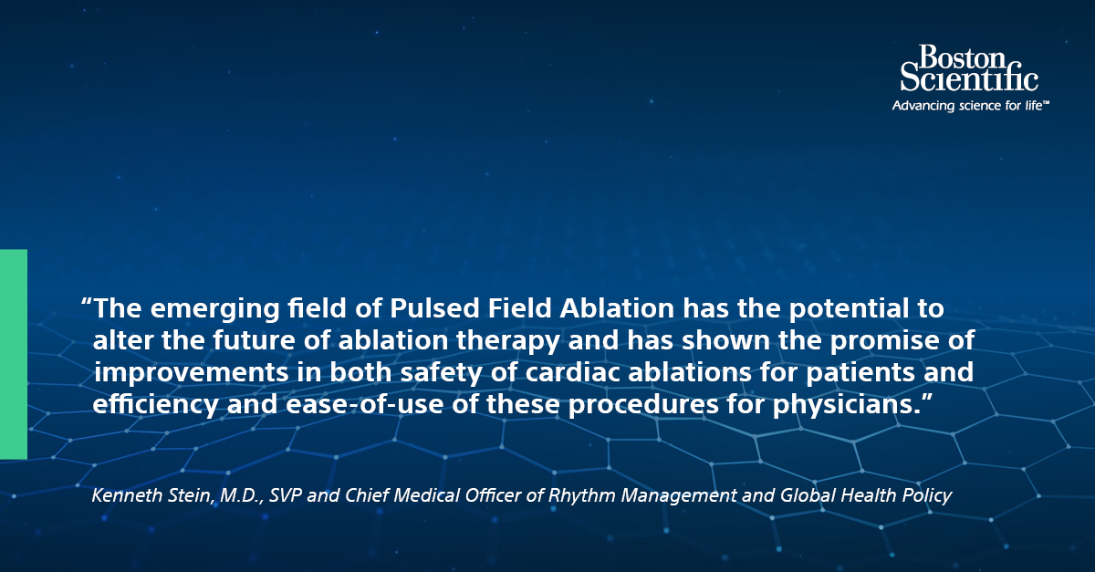 We’re excited to announce that we’ve exercised our option to acquire @farapulse, whose FARAPULSE Pulsed Field Ablation System is the first commercialized technology of its kind, with CE Mark in Europe and a pivotal IDE underway in the U.S. bit.ly/35RqEDw $BSX