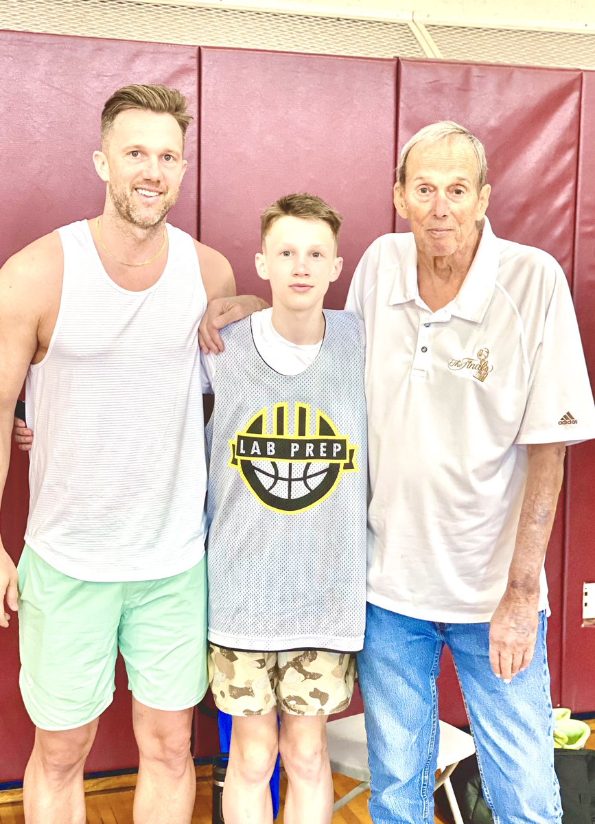 3 generations of Harrington’s! ❤️Incredible day yesterday as my Dad got to see Jayden play live for 1st time in 3 years! 🙌🏻