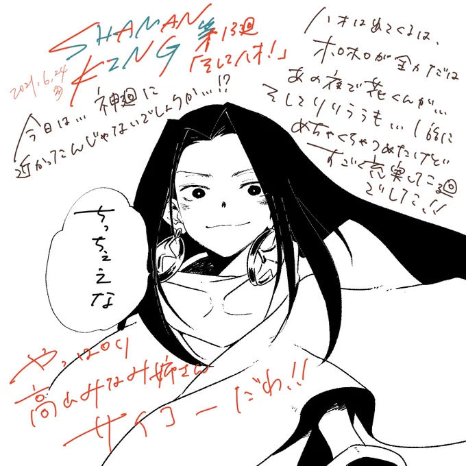 #SHAMANKING
 #シャーマンキング

第13廻感想 
