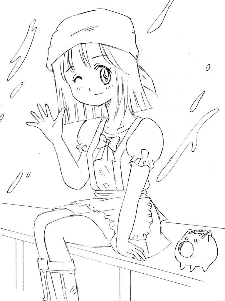 ドラクエ おやすみリッカちゃん Dq9 ドラクエ9 リッカ イラスト 二次創作 Shiroboの漫画