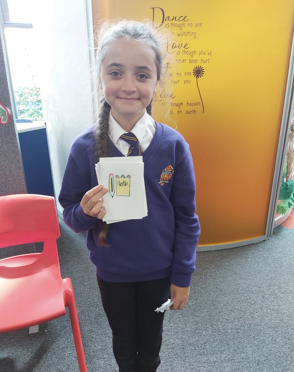 NCEA_Bishops's tweet photo. #ThankATeacher Yesterday lots of our staff - teaching and non teaching - were delighted to receive notes, cards, smiles and greetings from our children. #TeamJBP 🧡💜 https://t.co/4iopUoYEWo