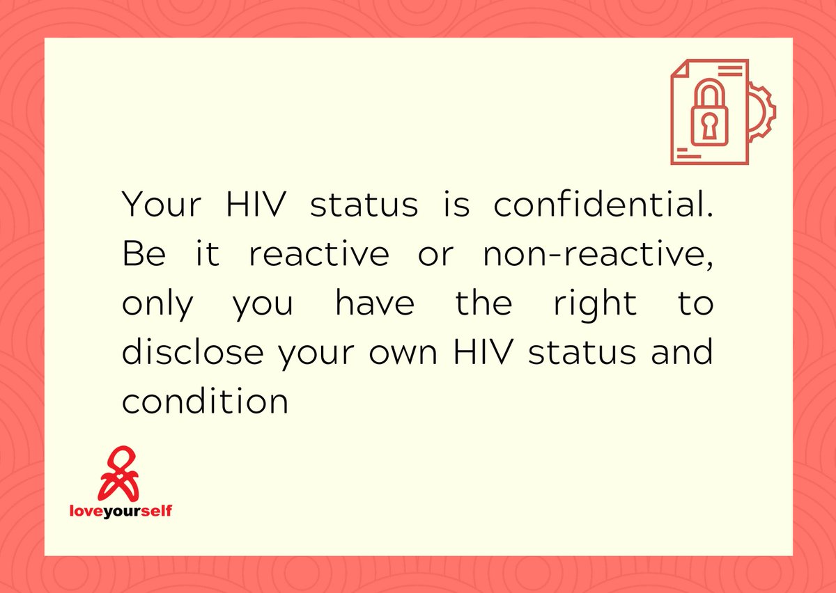 LoveYourselfPh's tweet photo. Your HIV status is protected!

No matter who you are, your HIV status should be protected following RA 11166. You hold the narrative on how you come out with your HIV status. Be it reactive or non-reactive, the decision is yours, because U Matter.

#LoveYourselfPh https://t.co/mbosxhcKG2