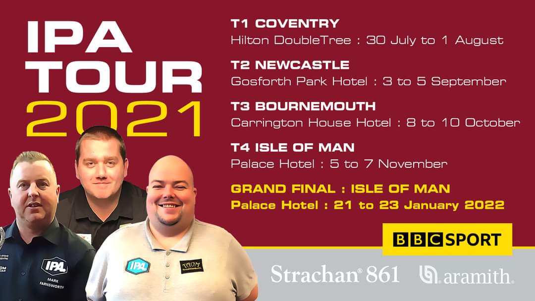 IPAPool's tweet image. Our first Tour starts in just over a month 🥳

Play against the best Blackball Pool players in the World 🌍

Start your journey with the IPA here 👇

ipapool.com/ipa-tour-2021/

Live on @BBCSport 😍