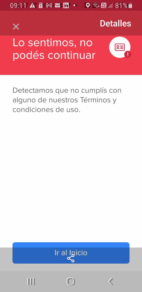 mmolinari2011's tweet photo. @ML_Ayuda Ya lo hice y no avanzo. Y los telefonos y whatsapp no responden https://t.co/7f2b2Gd9hr
