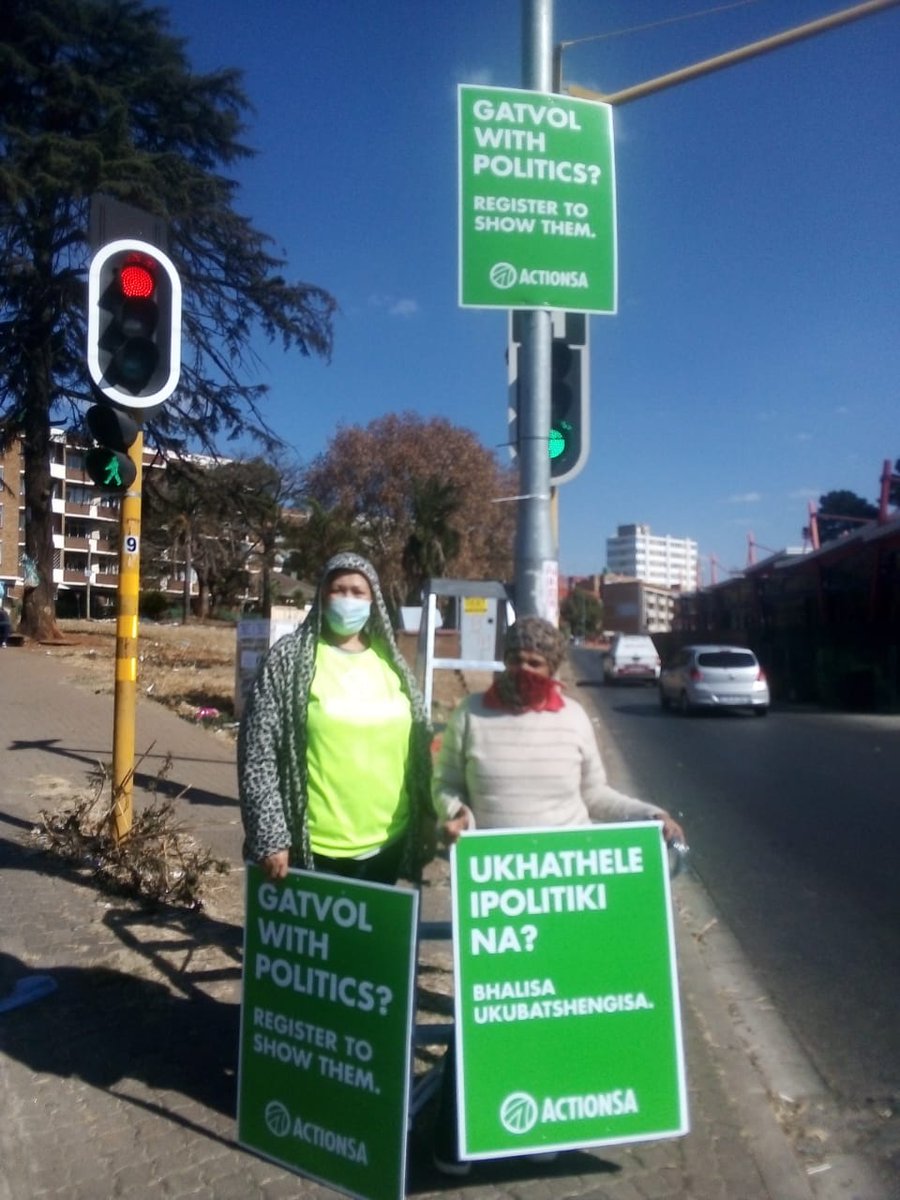 WendyDo51690753's tweet photo. In Yeoville this morning ...Our presence is felt there...#Act4SA 
 #ActionSA 🇿🇦💚🔥 https://t.co/2BSSRWotli