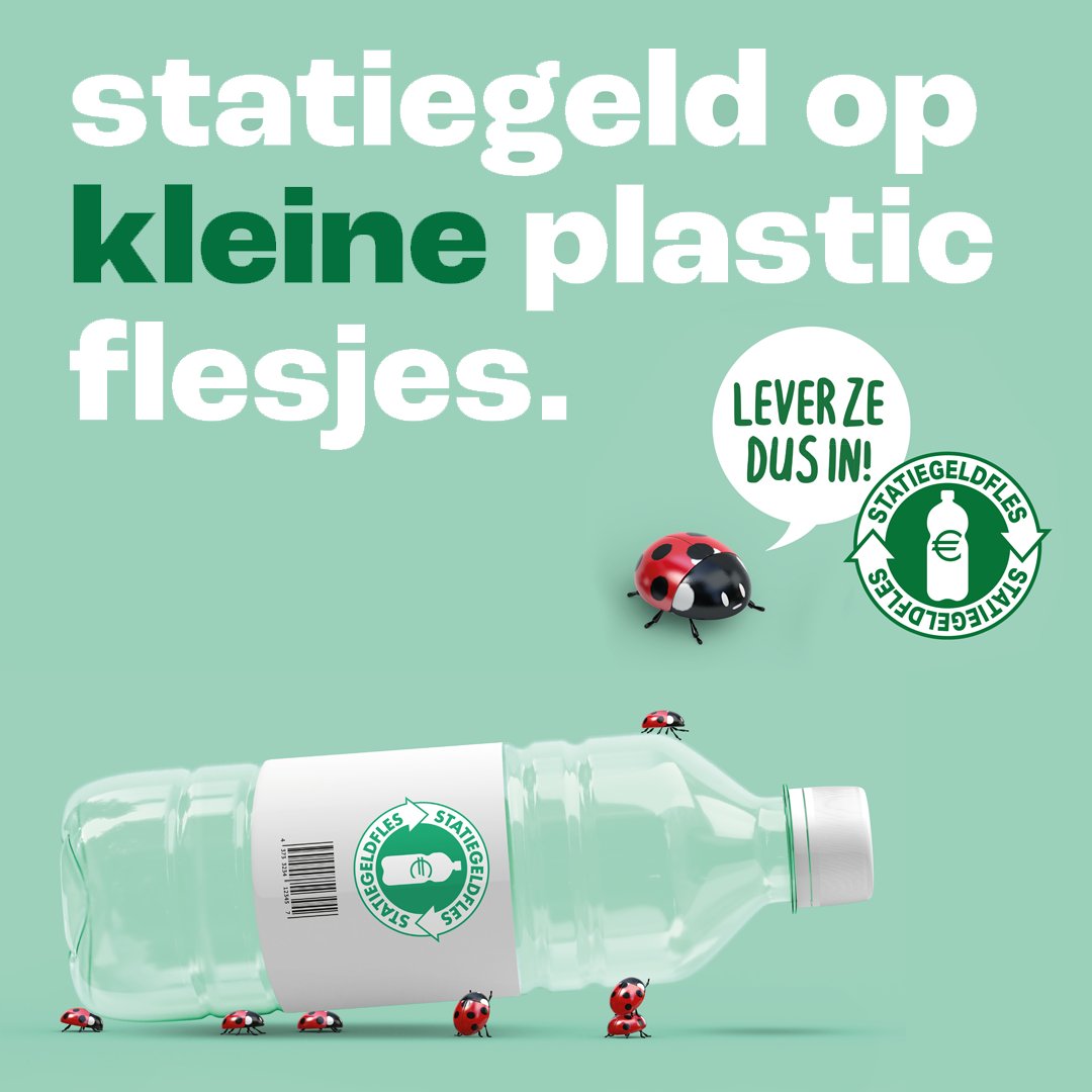 Gemeente Middelburg on Twitter: "Vanaf 1 juli zit € 0,15 statiegeld kleine flessen frisdrank en water. Dit bevordert het hergebruik van plastic flessen helpt zwerfafval te verminderen. Lever