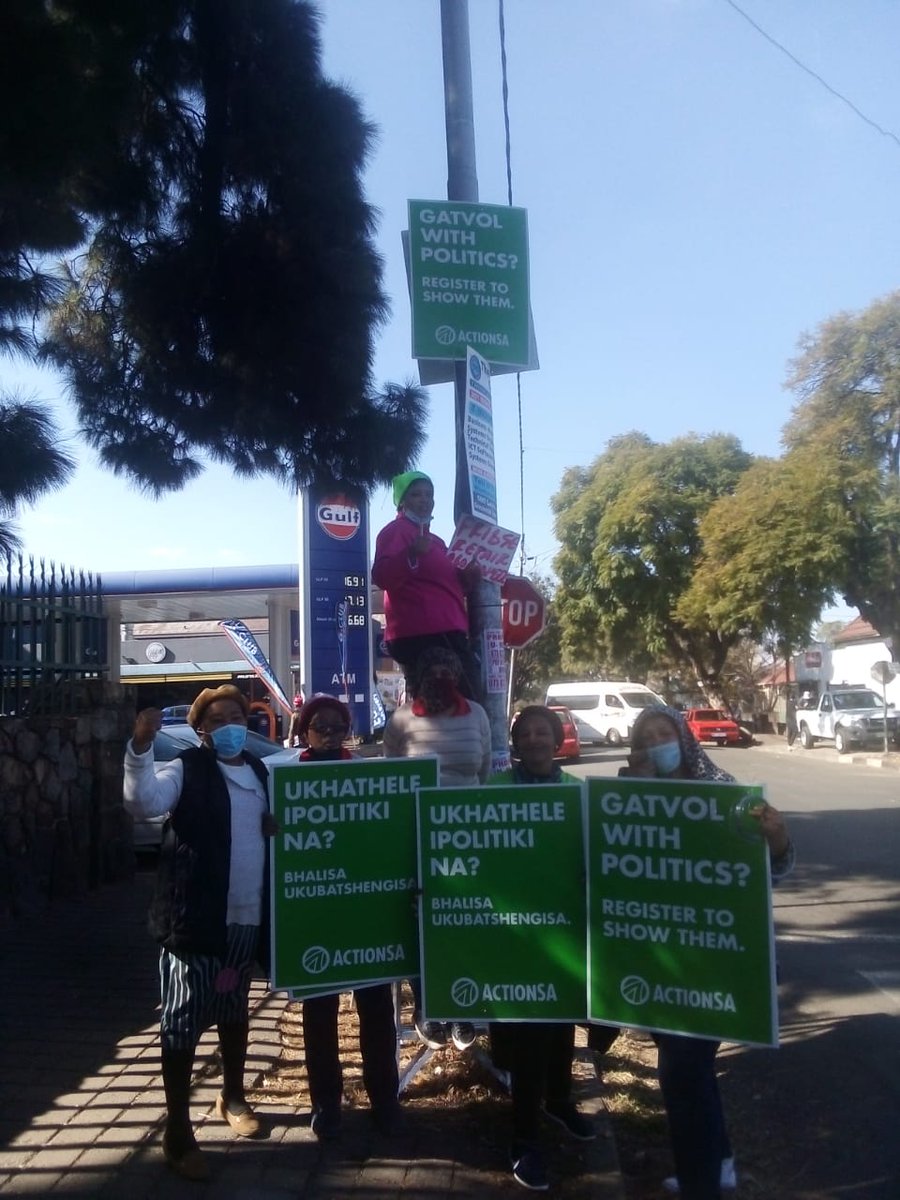 WendyDo51690753's tweet photo. In Yeoville this morning ...Our presence is felt there...#Act4SA 
 #ActionSA 🇿🇦💚🔥 https://t.co/2BSSRWotli
