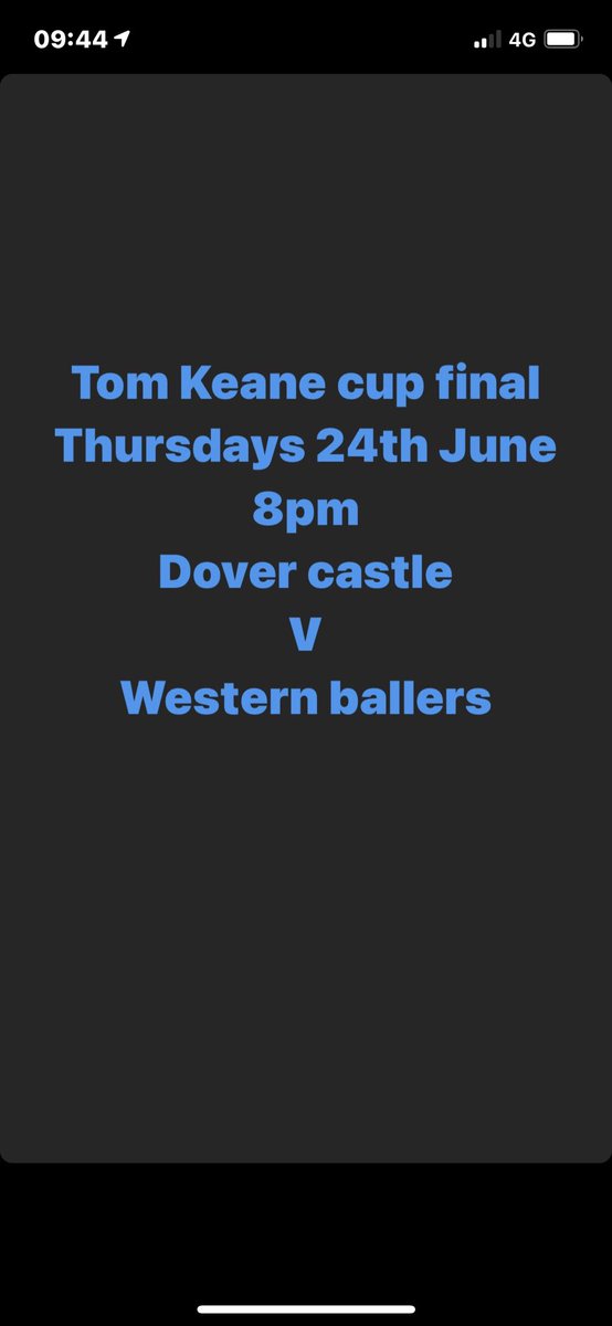 Dover Castle F.C. tweet media