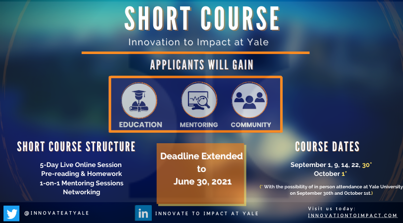 innovateatyale's tweet photo. Innovation to Impact at  @Yale  was created to accelerate solutions to #substanceusedisorders out of the lab and into the market. 
Are you eager to see widespread adoption of your innovations? 
For more details &amp; to apply https://t.co/nflqt4m5hE. https://t.co/sxKIAdhPP8
