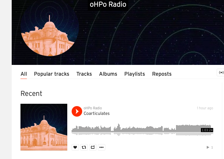 Did you miss our broadcast last night? All our broadcasts are archived to listen again on both Mixlr and SoundCloud mixlr.com/ohpo-radio/sho…  ... soundcloud.com/user-819915107