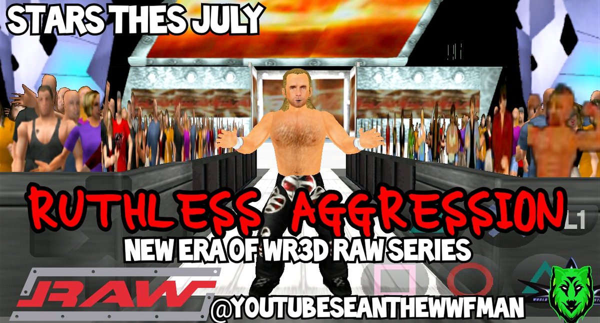WwfSean's tweet photo. WR3D RAW SERIES NEEDS RUTHLESS AGGRESSION. https://t.co/0xe7z3OyzE