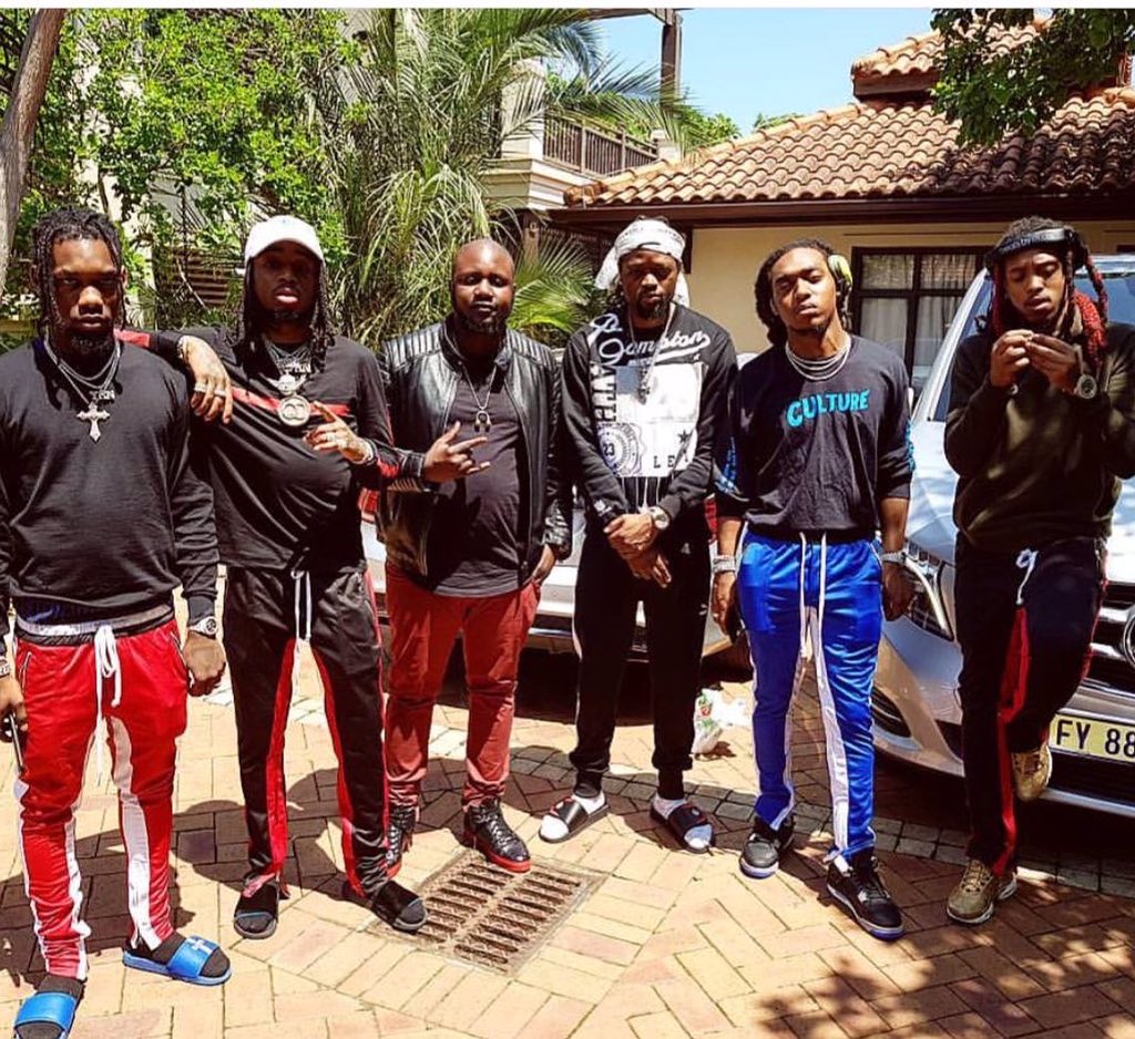 buffalosouljah1's tweet photo. tbt with @migos new chune #Tekoff Myself ft @realpoptain and @JupitarOfficial drops tomorrow #cometriddim https://t.co/RLpopkmABe