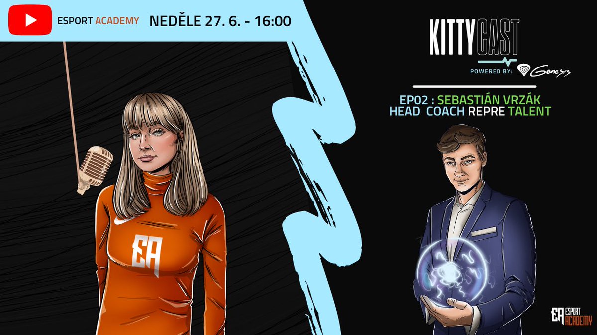 KITTY PODCAST (@kittypodcast) on Twitter photo Nalaď si nás v neděli na YouTube Esport Academy, druhá epizoda s dalším zajímavých hostem <a href="/SebastianVrzak/">Sebastián Vrzák</a> je tady!🤍
youtube.com/channel/UCzAmP… Nalaď si nás v neděli na YouTube Esport Academy, druhá epizoda s dalším zajímavých hostem <a href="/SebastianVrzak/">Sebastián Vrzák</a> je tady!🤍
youtube.com/channel/UCzAmP…