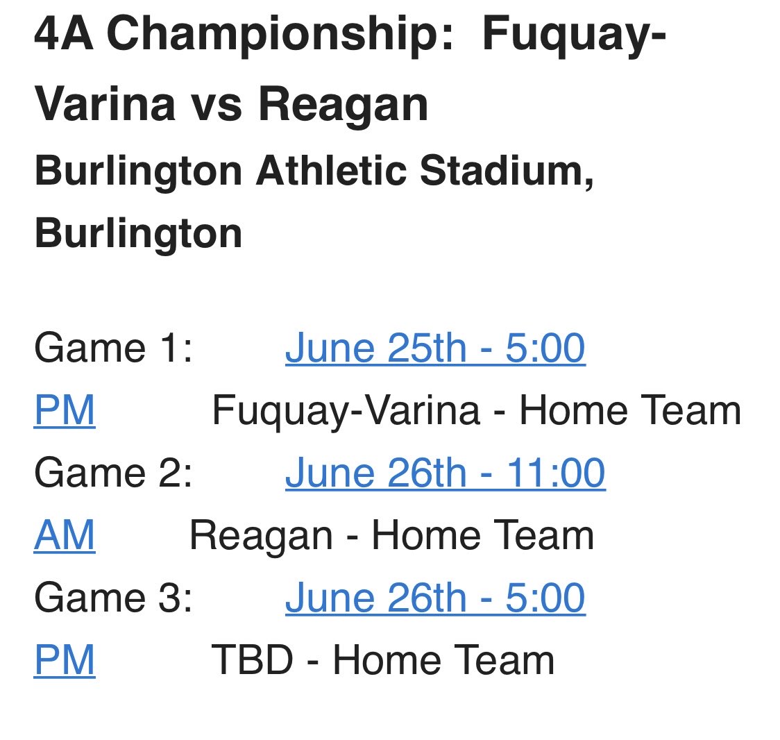 2021 Baseball State Championship Series