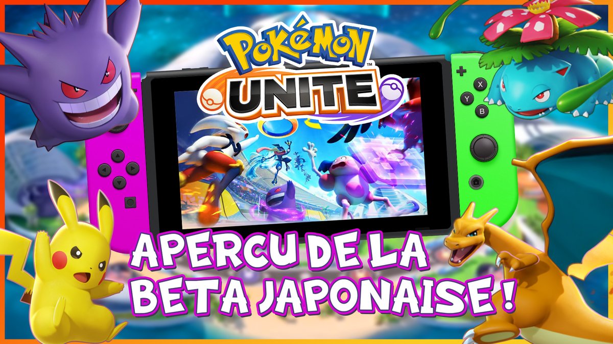 TechndoFR's tweet photo. On fait un tour sur la bêta japonaise de #PokemonUNITE pour découvrir ce que le jeu propose ! C'est plutôt bien réalisé et ça arrive en juillet sur #NIntendoSwitch !

https://t.co/28jcZqhaBb https://t.co/wOSNJKBaNg