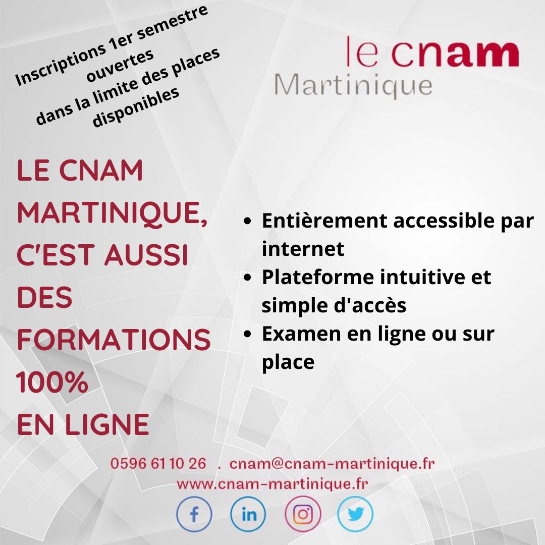 Formez-vous à distance avec un spécialiste de la FOAD #prenezvotredestinenmain #formationadistance #FOAD #formationprofessionnelle #cnammartinique