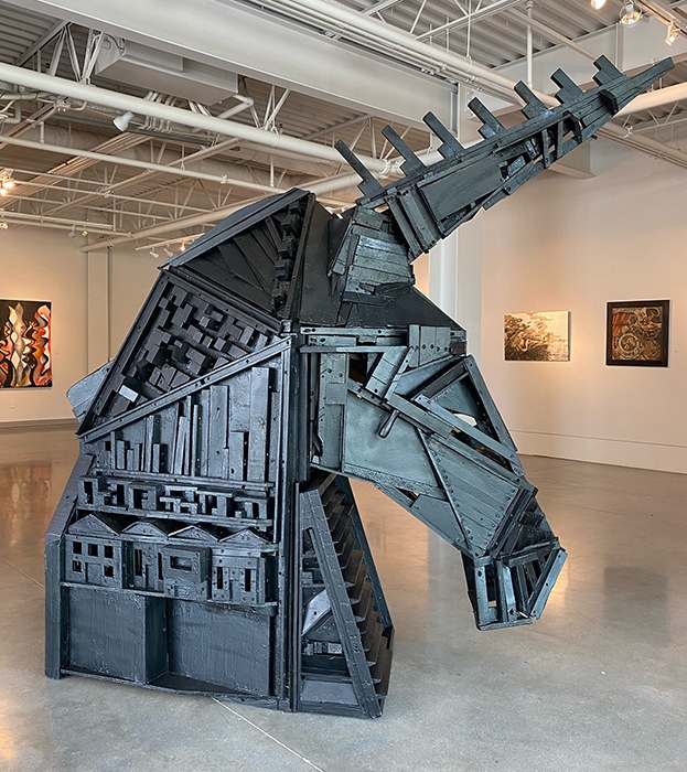 ShooflyMagazine's tweet photo. One of the astonishing sculptures - this one by John Barnes -  that will be featured in the amazing #3DMississippi Sculpture exhibition at Studio Waveland happening June 26 to October 4, 2021.  Don't miss the opening night festivities. More info here: 

https://t.co/RbMwjw16dE https://t.co/QjFmcC5sPy