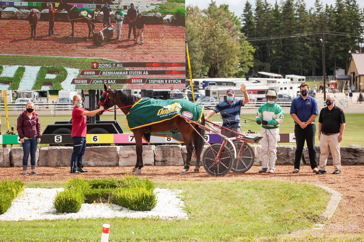HRaceway's tweet photo. Throwback Thursday to last season, when you get that winning feeling! #TT #ArchHall #DoingItAll https://t.co/FRXvLaDsz4