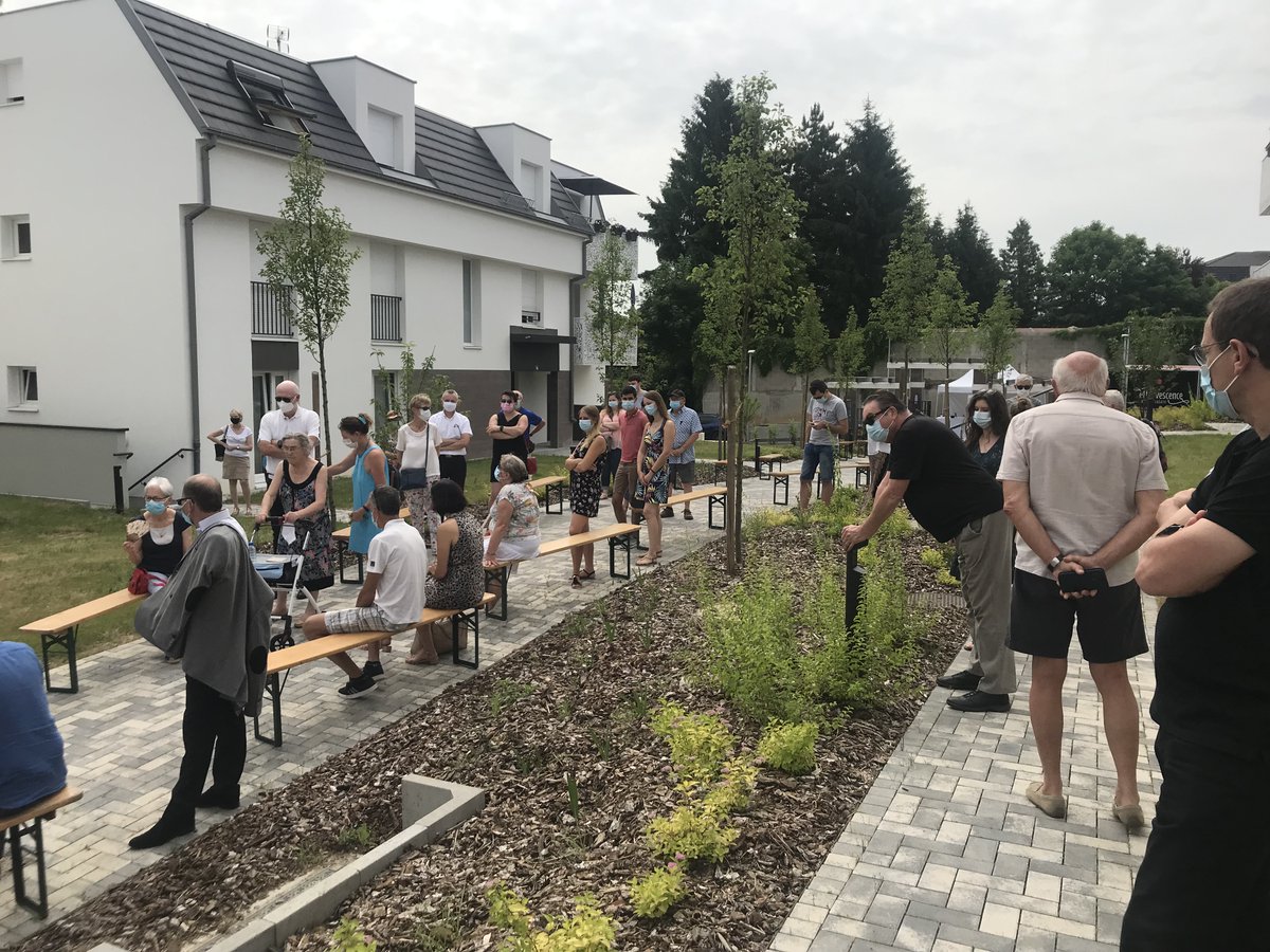 groupeneolia's tweet photo. 📣 Inauguration • Mundolsheim (67) • Nord de l’#Eurométrople
Un nouvel ensemble immobilier porté par le Promoteur #Promogim, dont #Néolia a fait l’acquisition de 2 bâtiments soit 20 appartements du T2 au T4 avec terrasses ou jardins.
Néolia groupe @ActionLogement https://t.co/aFRpj083Vv