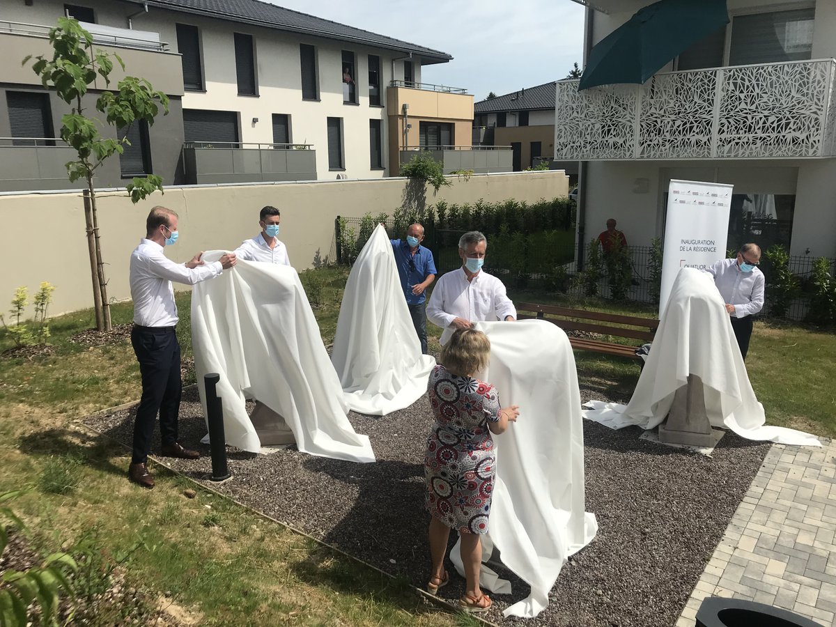 groupeneolia's tweet photo. 📣 Inauguration • Mundolsheim (67) • Nord de l’#Eurométrople
Un nouvel ensemble immobilier porté par le Promoteur #Promogim, dont #Néolia a fait l’acquisition de 2 bâtiments soit 20 appartements du T2 au T4 avec terrasses ou jardins.
Néolia groupe @ActionLogement https://t.co/aFRpj083Vv
