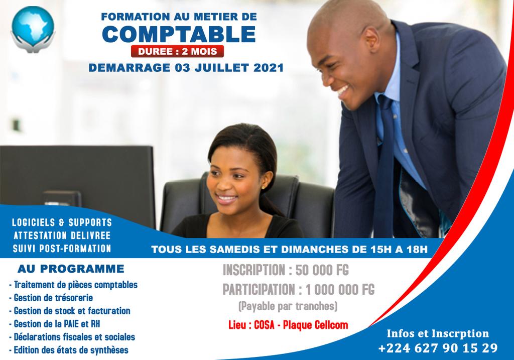 PathKeita3's tweet photo. STAGE DE FORMATION SUR LES LOGICIELS SAGE J-8
Profitez de vos vacances pour devenir : Assistant comptable dans une grande entreprise ; Comptable dans une PME ; un gestionnaire de  PAIE; Gestionnaire de Stock ; de Facturation ou Responsable commercial.
Inscription :  627 90 15 29 https://t.co/To3dXv3XYD