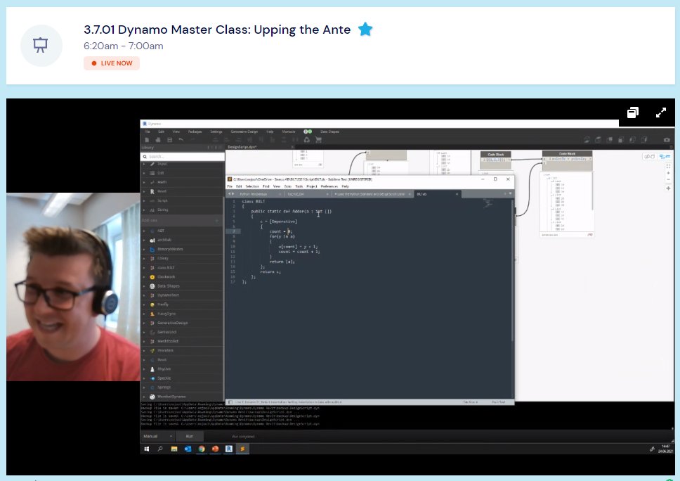 johntpierson's tweet photo. we are navigating through some interesting waters in DesignScript with @Jos_ols ! (.ds file import) #BILTVirtual #DynamoBIM
@solamour 👀 https://t.co/ddg45TeHIm