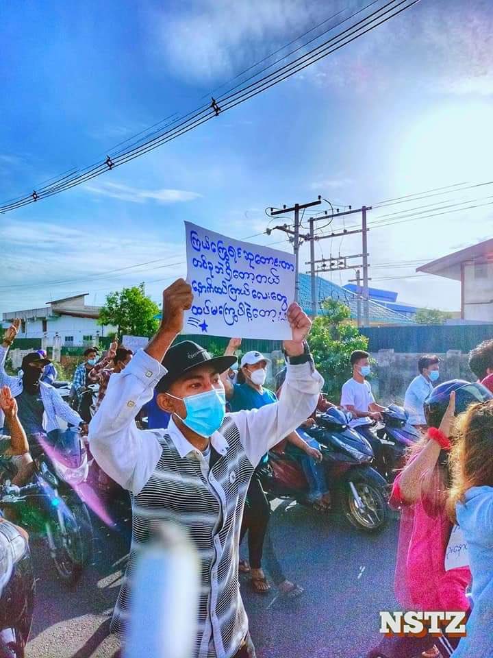kimpyae30121995's tweet photo. #WhatsHappeninglnMyanmar 
#June24Coup https://t.co/6PH9BHiufG