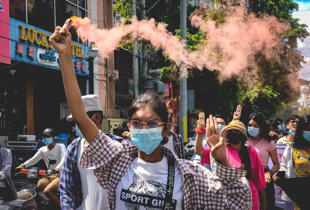 kimpyae30121995's tweet photo. #WhatsHappeninglnMyanmar 
#June24Coup https://t.co/19VIXd3ovI