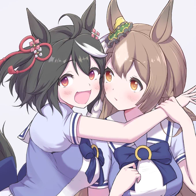 キタサト難民なので描きました🥕🥕
#ウマ娘 