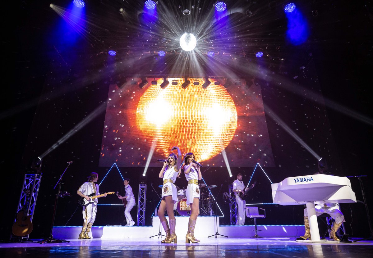 Following the critically acclaimed #WestEnd season @realABBAMANIA is set to light up the stage at <a href="/SoundsGrounds/">Sounds in the Grounds</a> on 10 Jul &amp; 14 Jul before embarking on a UK tour, with returning cast <a href="/rhiannonsarah/">Rhiannon Porter</a> <a href="/JojoDesmond/">Jojo Desmond</a> <a href="/EdHandoll/">Edward Handoll</a> &amp; <a href="/loucashaj/">Loucas Hajiantoni</a>