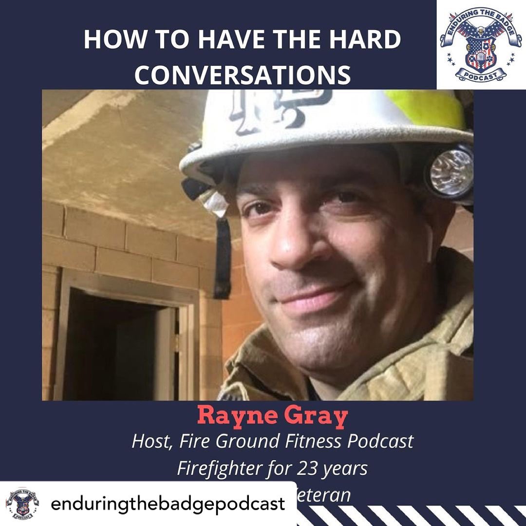 firegroundfit's tweet photo. I had the amazing opportunity to podcast with Jerry Lund on @EnduringBadge podcast Check out the episode and his page then give it a follow! https://t.co/PVgOmvkh5i