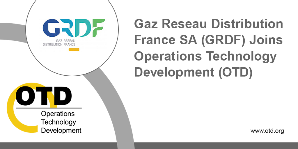 OTD is excited to welcome <a href="/GRDF/">GRDF</a>, who brings a long history of investing in R&amp;D and new technology. They are recognized as a global leader in engineering and technology excellence. otd.org/news/gaz-resea… #Energy