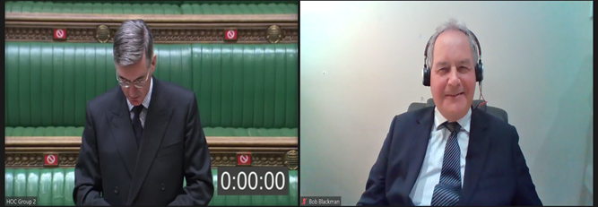 BobBlackman's tweet photo. At @CommonsLeader Qs, asked for a statement on protecting #TreePreservationOrders. #HarrowCouncil is considering an application to revoke #TPOs on 5 trees in #CanonsDrive due to pressure from insurance companies claiming trees are damaging nearby houses. #SaveOurTrees 1/2 https://t.co/F1Y7EWhzdg