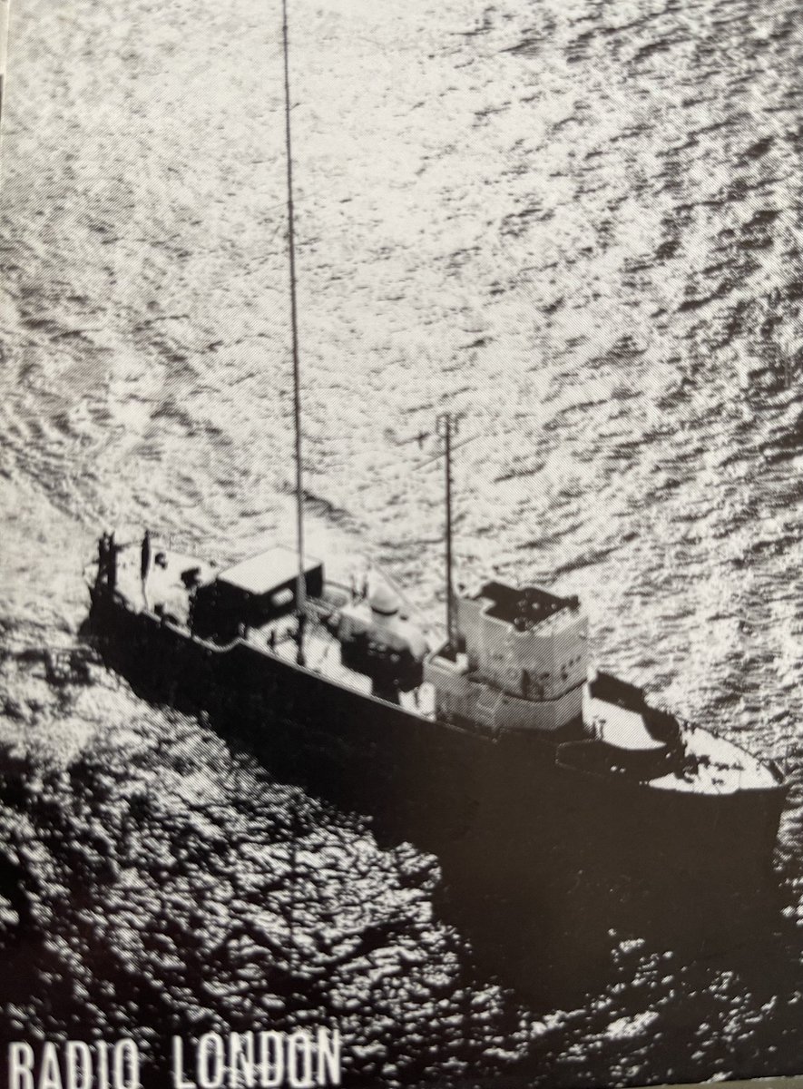 tonyblackburn's tweet image. This was my home in the North Sea during the Pirate Ship Days. I moved from Radio Caroline to this wonderful radio station, the best ever. Wonderful Radio London. Big L