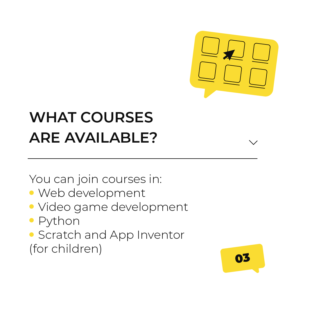 GomycodeE's tweet image. Still having some questions about our Summer Academy? We collected the FAQs for you 😄
Wishing you a productive summer 😍
Our website: gomycode.com
#futureofwork #GOMYCODE #gomycodeinegypt #community #learning #SummerAcademy