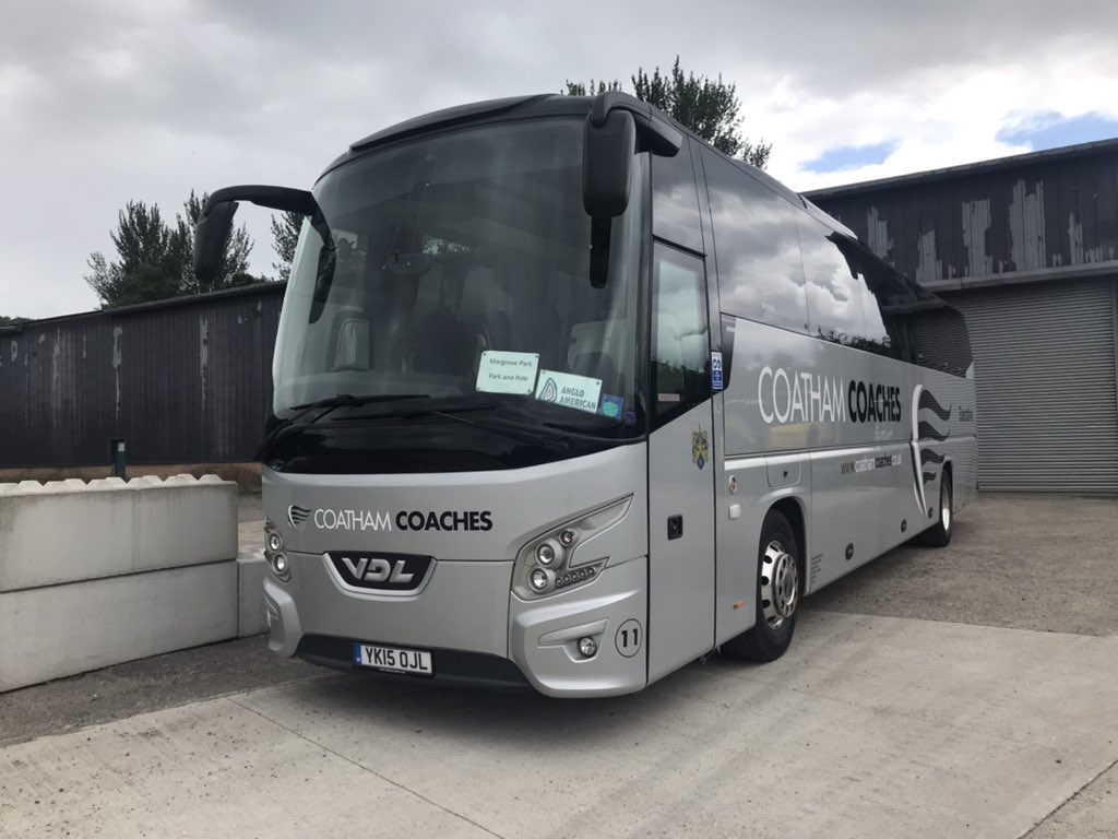 darloscott's tweet photo. Been spare at the depot this morning making sure everything ran ok (it did!) -  have been helping out a bit in the office too. Now having a run out to Whitby on our corporate shuttle in our big Bova again. #bitofeverything https://t.co/4SnHbpgR1n